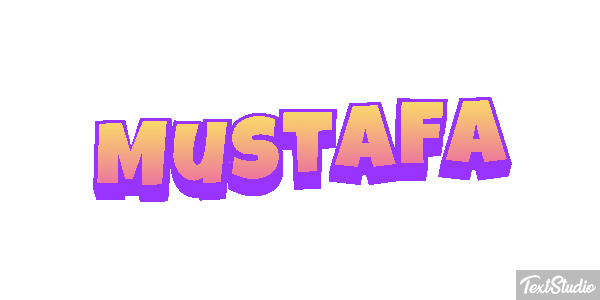 Mustafa Efecto de texto