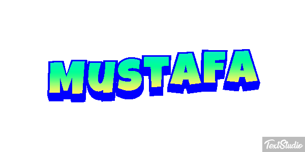 Mustafa Efecto de texto