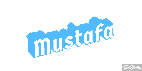Mustafa Efecto de texto