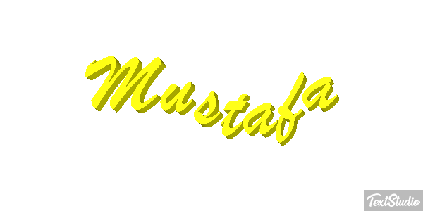 Mustafa Efecto de texto