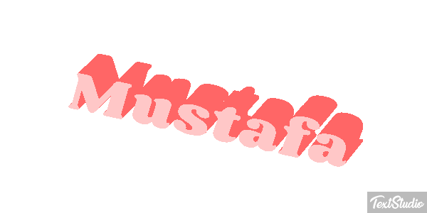 Mustafa Efecto de texto