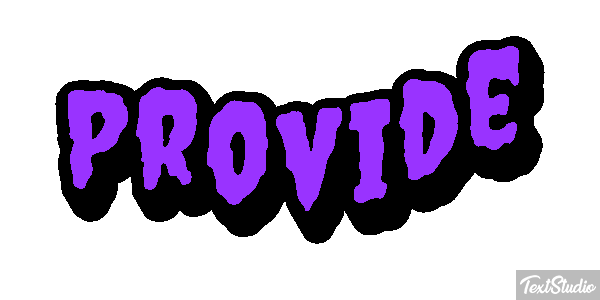 Provide Efekt tekstowy