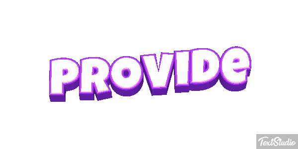 Provide Efekt tekstowy