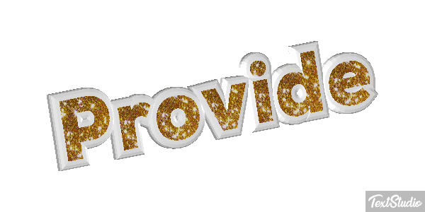 Provide Efekt tekstowy