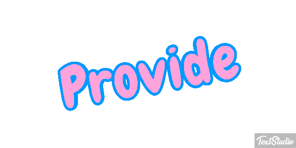 Provide Efekt tekstowy