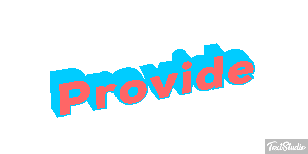 Provide Efekt tekstowy