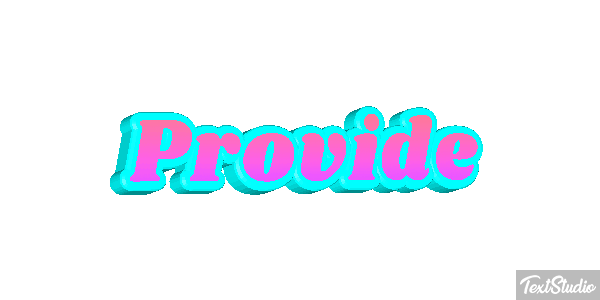 Provide Efekt tekstowy