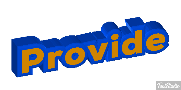 Provide Efekt tekstowy