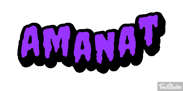 Amanat Text effect