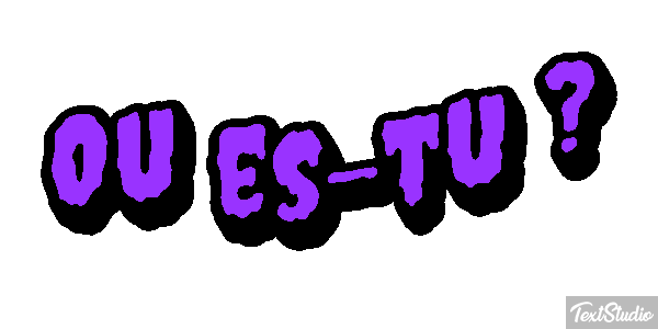 Où es-tu ? Effet de texte