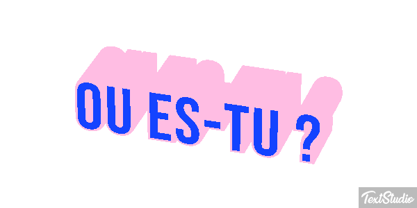 Où es-tu ? Effet de texte