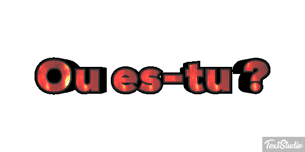 Où es-tu ? Effet de texte