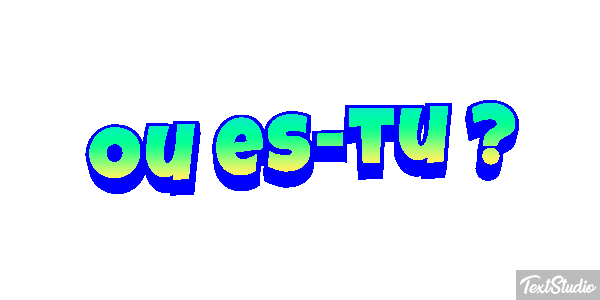 Où es-tu ? Effet de texte