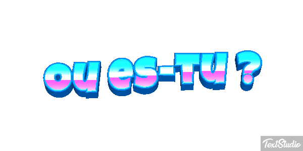 Où es-tu ? Effet de texte