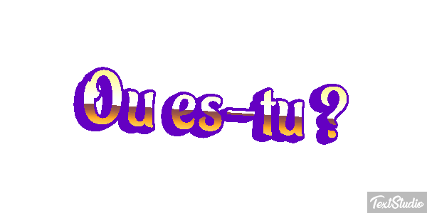 Où es-tu ? Effet de texte