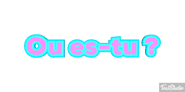 Où es-tu ? Effet de texte