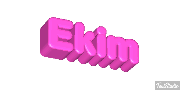 Ekim Text effect