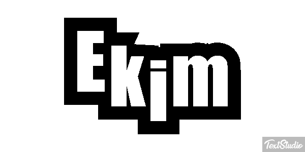 Ekim Text effect