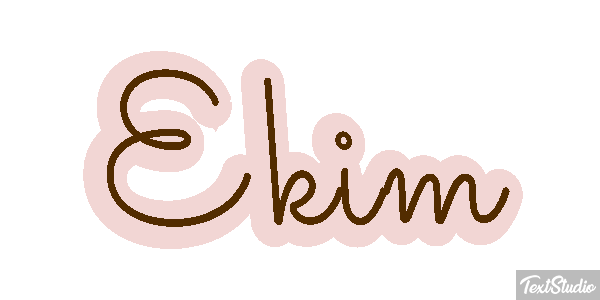 Ekim Text effect