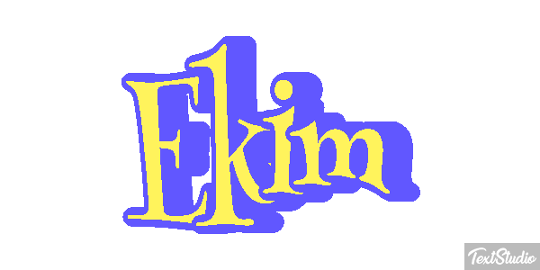 Ekim Text effect