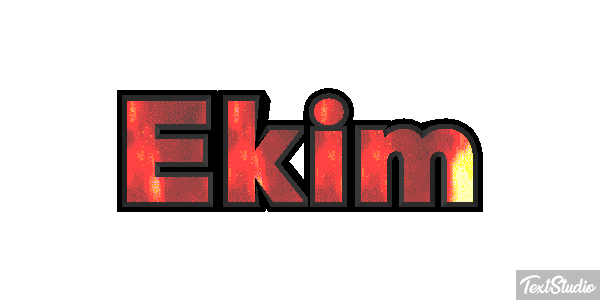 Ekim Text effect