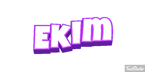 Ekim Text effect