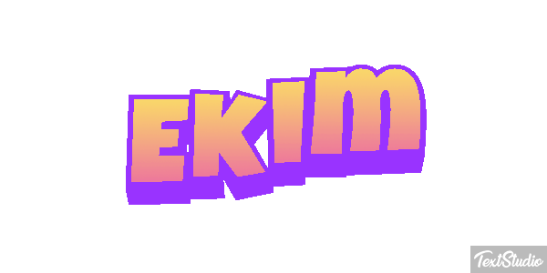 Ekim Text effect