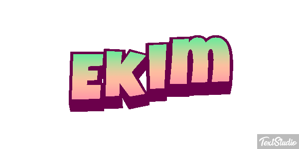 Ekim Text effect