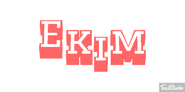 Ekim Text effect