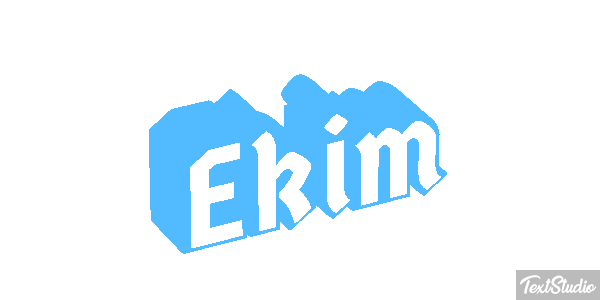 Ekim Text effect