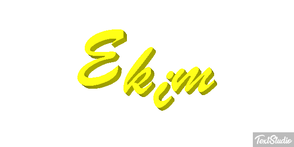 Ekim Text effect