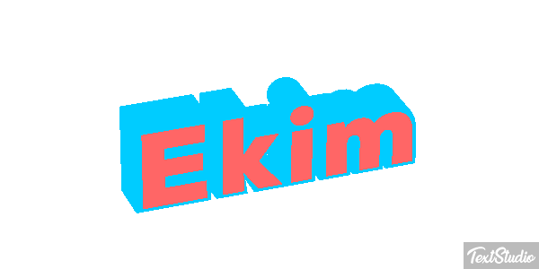 Ekim Text effect