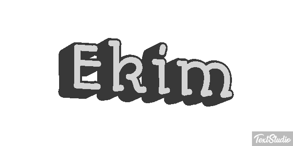 Ekim Text effect