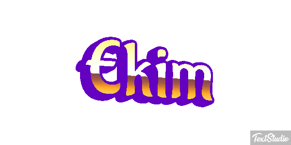 Ekim Text effect