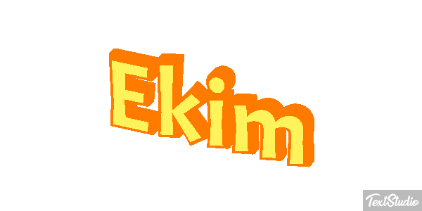 Ekim Text effect