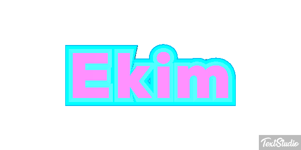 Ekim Text effect