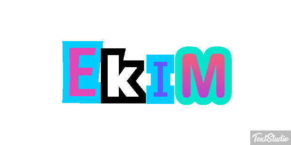 Ekim Text effect