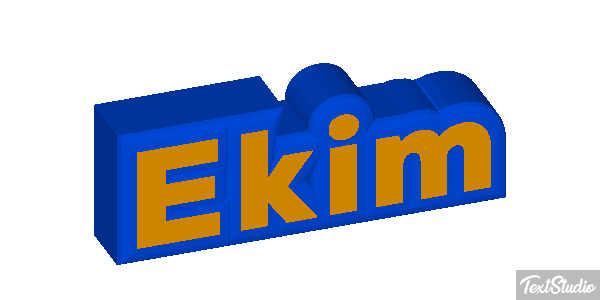 Ekim Text effect