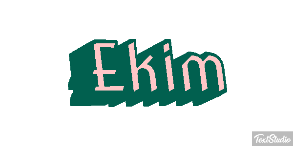 Ekim Text effect