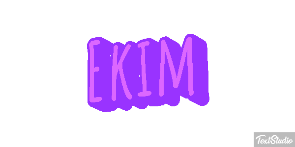 Ekim Text effect