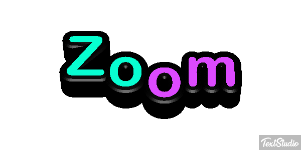 Zoom Text effect