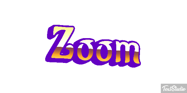 Zoom Text effect