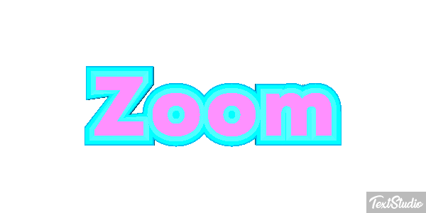 Zoom Text effect