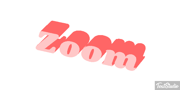 Zoom Text effect