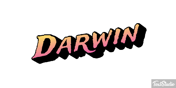 Darwin Metin efekti