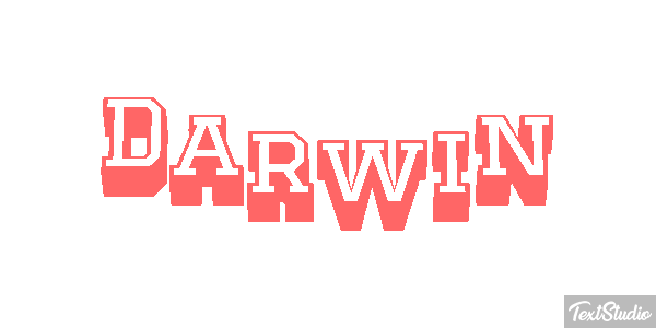 Darwin Metin efekti