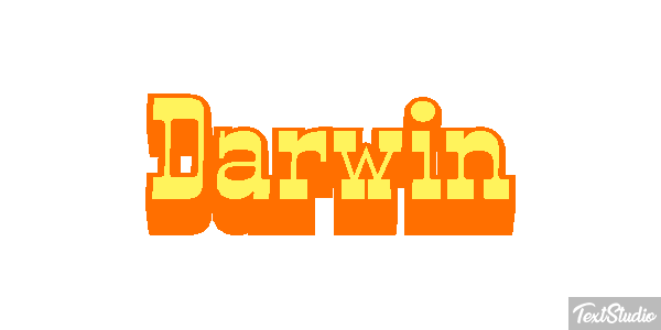 Darwin Metin efekti