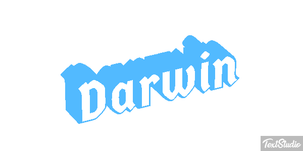 Darwin Metin efekti