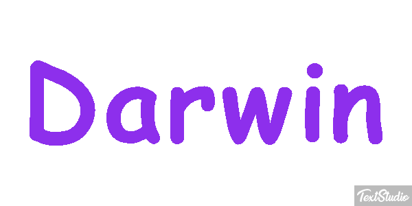 Darwin Metin efekti
