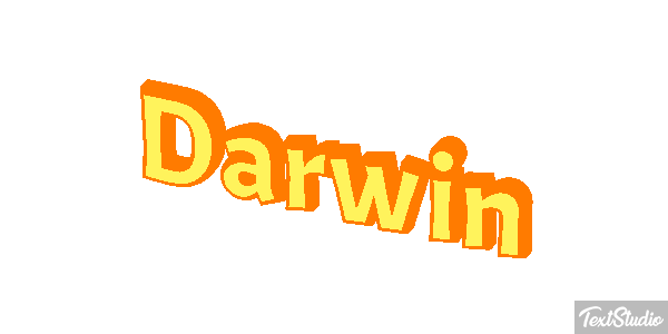 Darwin Metin efekti